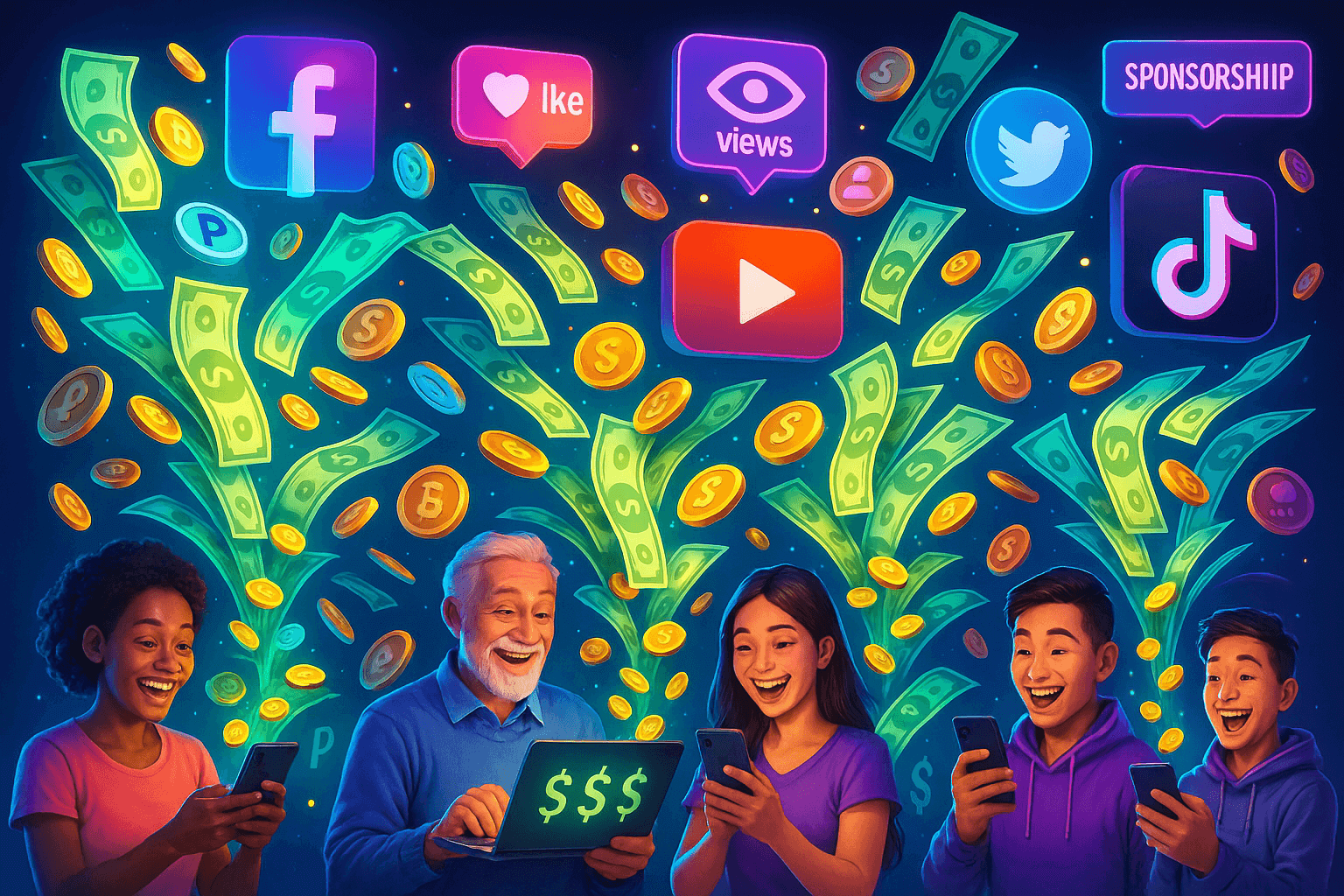 How to make money using social media
